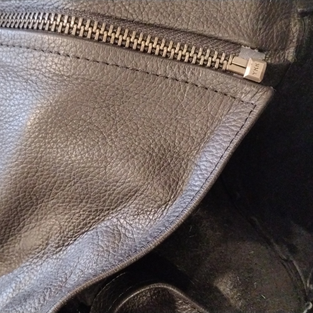 BLACK BRAND MOTORCYCLE CLOTHING WOMEN'S XL CHAPS BUFFALO LEATHER - Picture 9 of 12